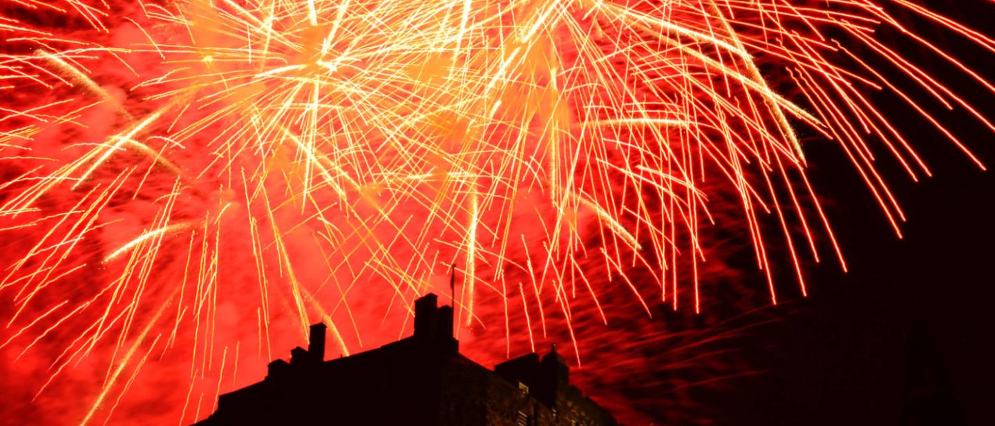 Hogmany Fireworks, via Unsplash